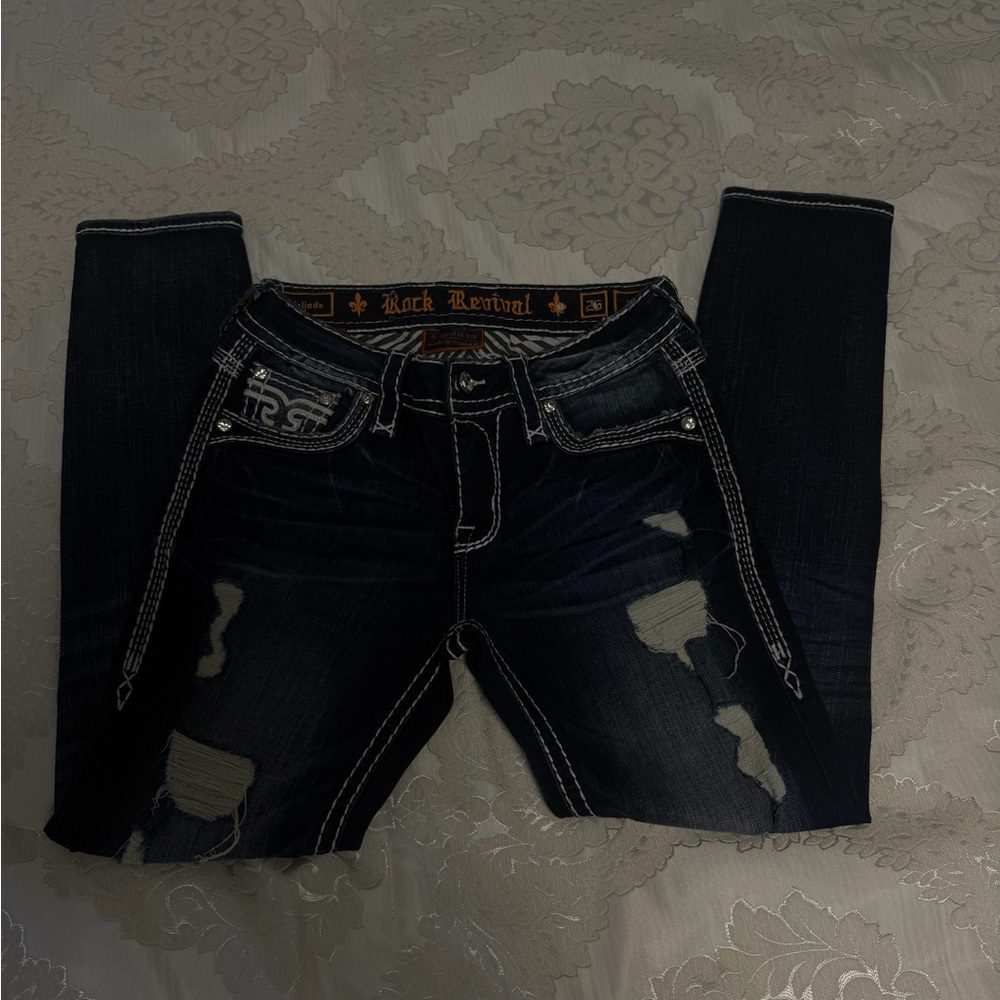 Rock Revival Women's Distressed Jeans